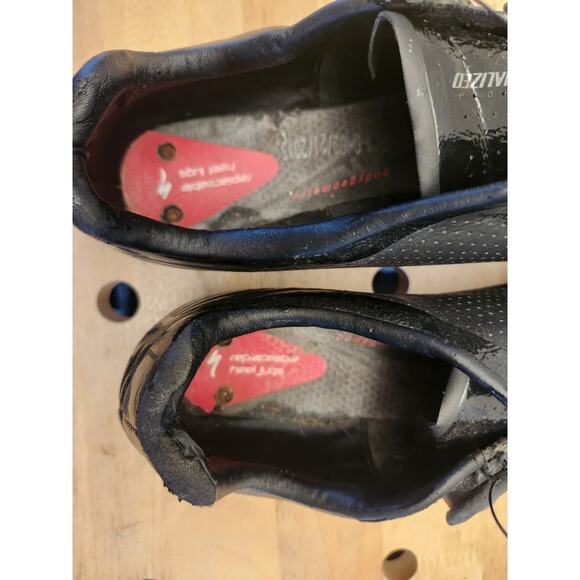 Mens Specialized S-Works Road Carbon Cycling‎ Shoes Click Size 11.75 - Picture 9 of 14